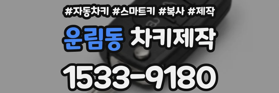 운림동 차키제작
