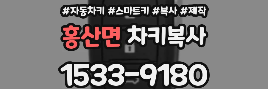 홍산면 차키복사