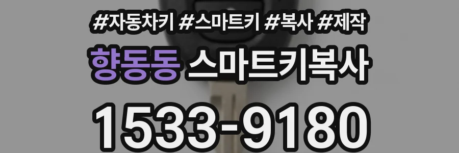 향동동 스마트키복사