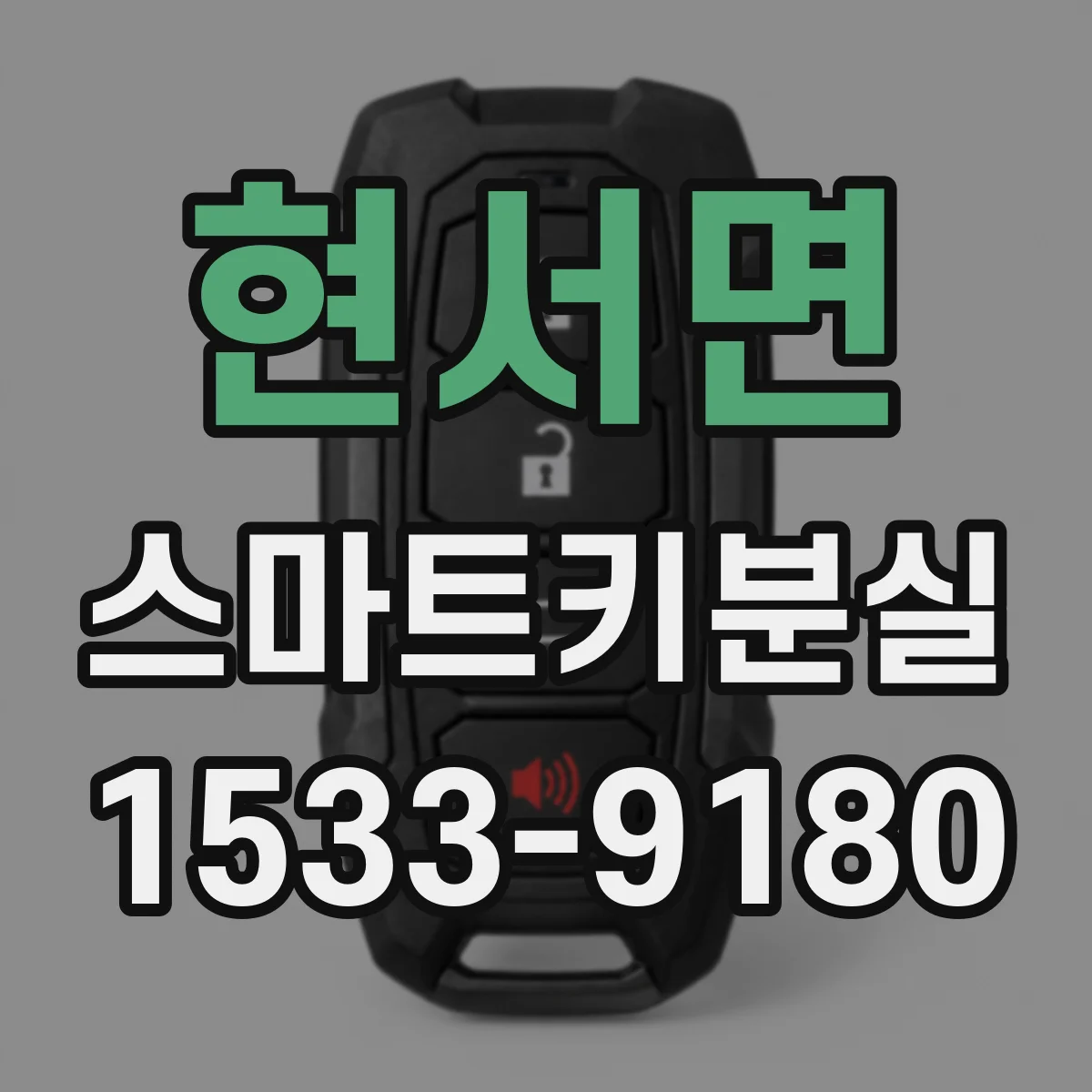현서면 스마트키분실