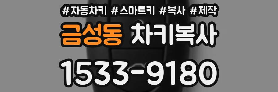 금성동 차키복사