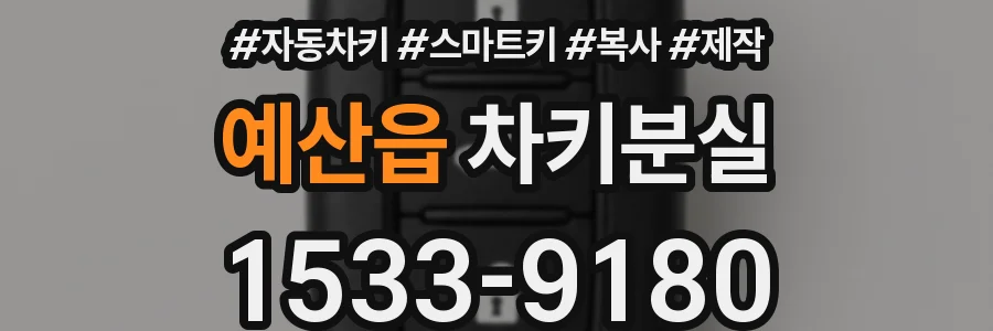 예산읍 차키분실
