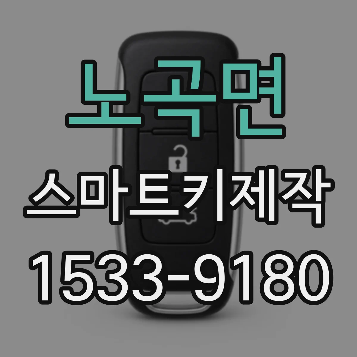 노곡면 스마트키제작