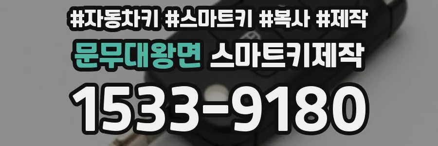 문무대왕면 스마트키제작