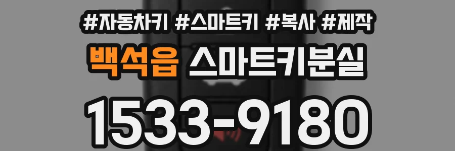 백석읍 스마트키분실