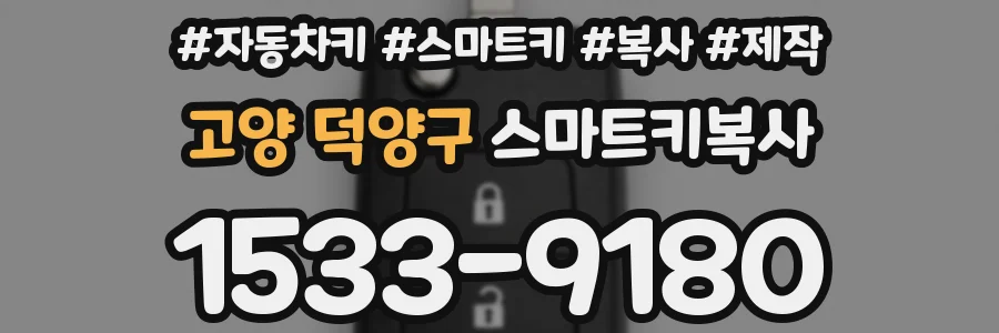 고양 덕양구 스마트키복사