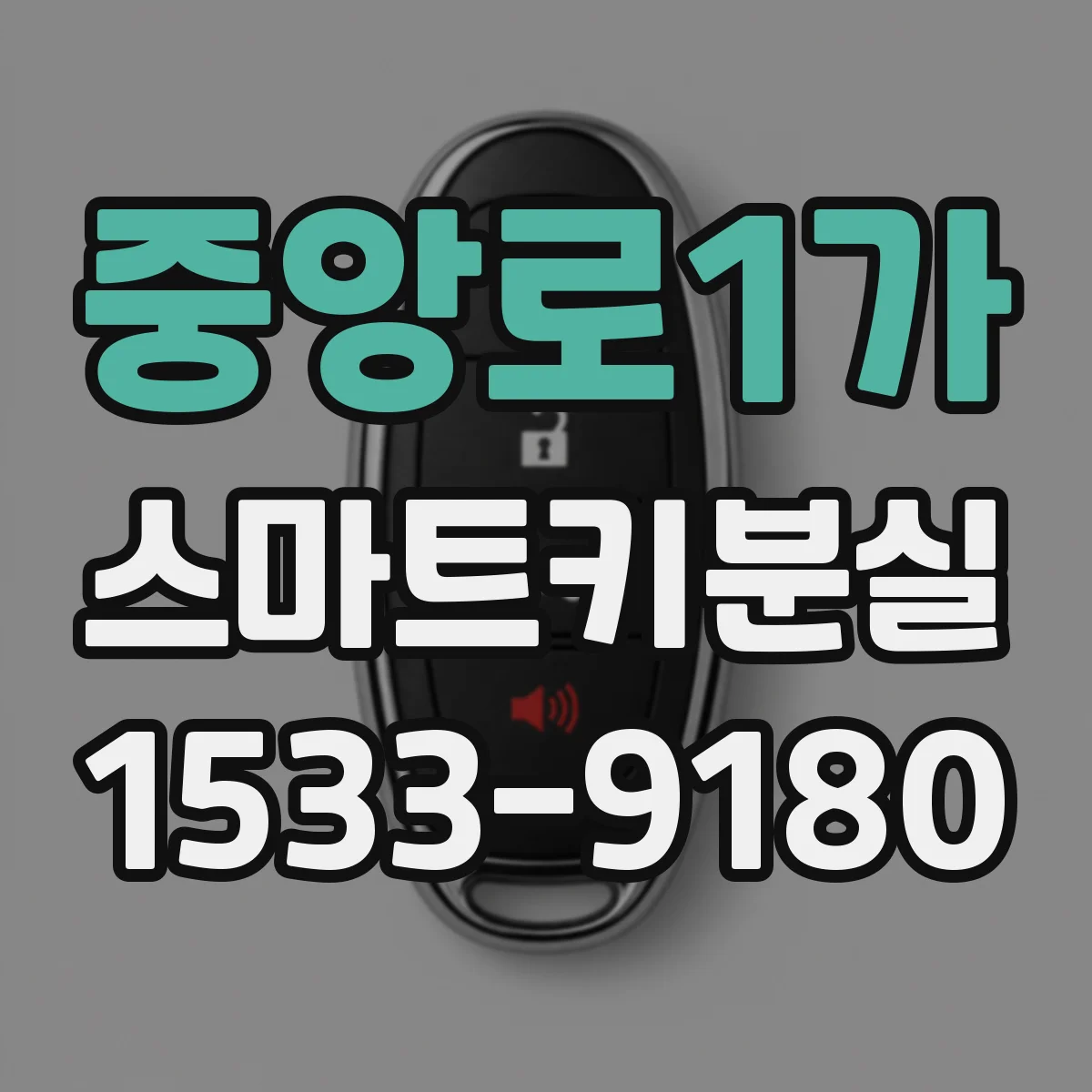 중앙로1가 스마트키분실