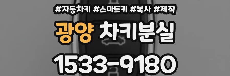 광양 차키분실