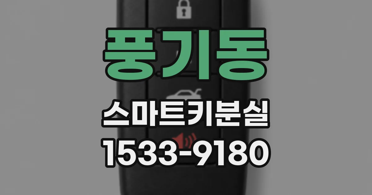 풍기동 스마트키분실