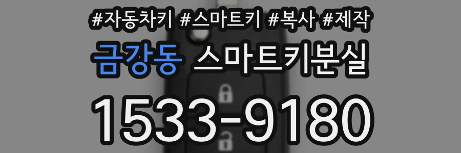 금강동 스마트키분실