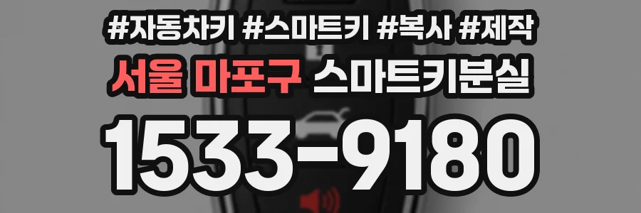 서울 마포구 스마트키분실