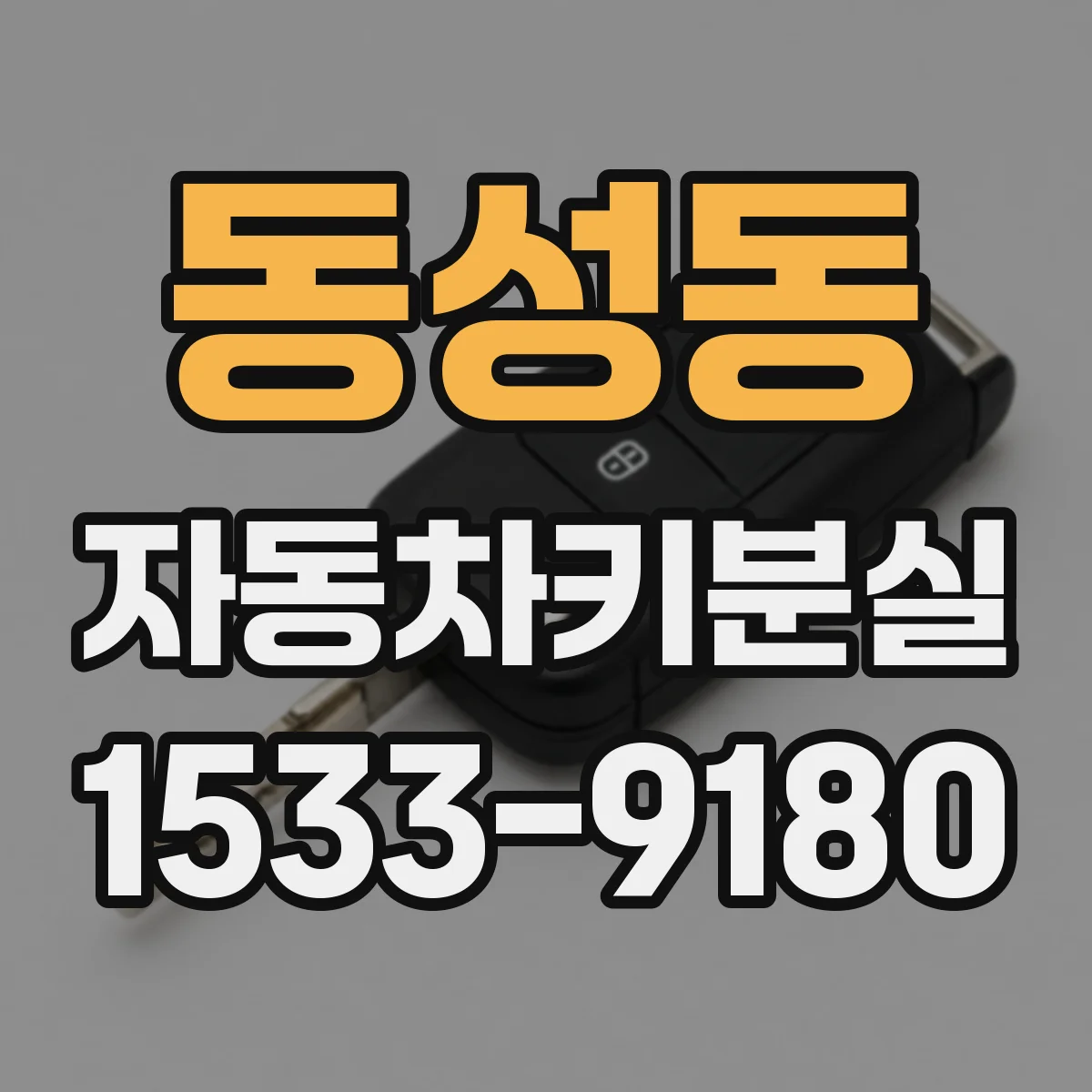 동성동 자동차키분실