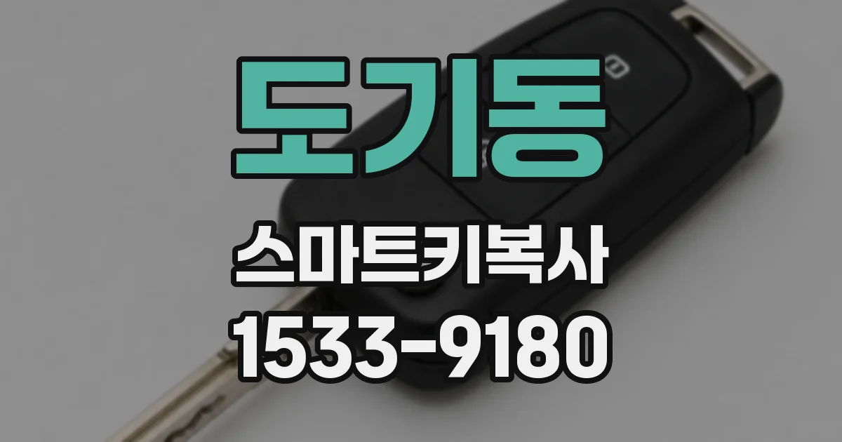 도기동 스마트키복사