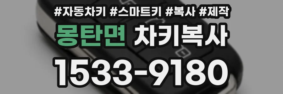 몽탄면 차키복사