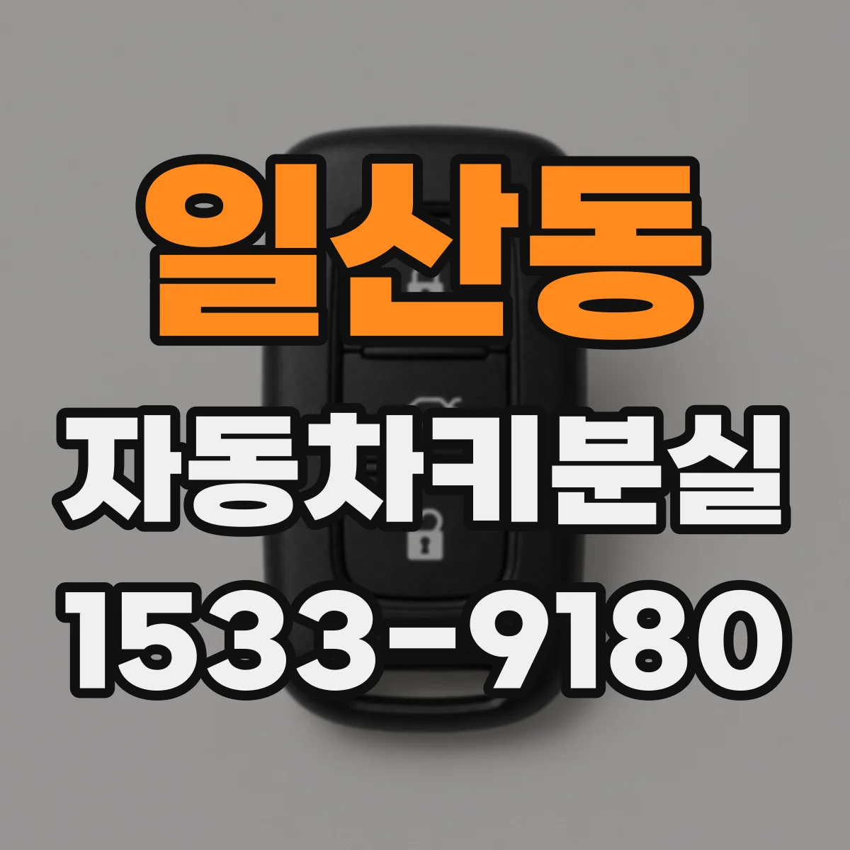 일산동 자동차키분실