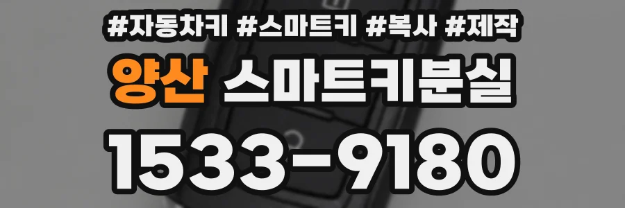 양산 스마트키분실