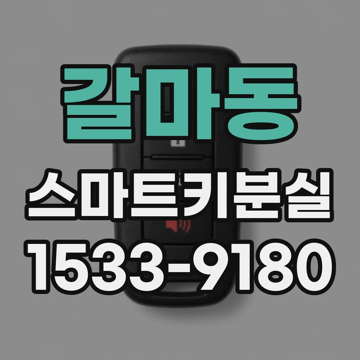 갈마동 스마트키분실