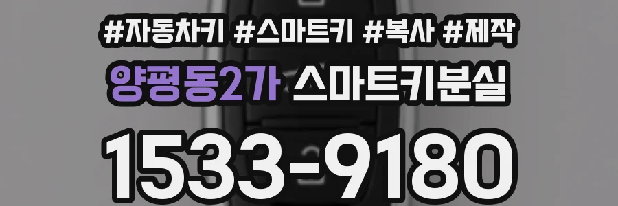 양평동2가 스마트키분실