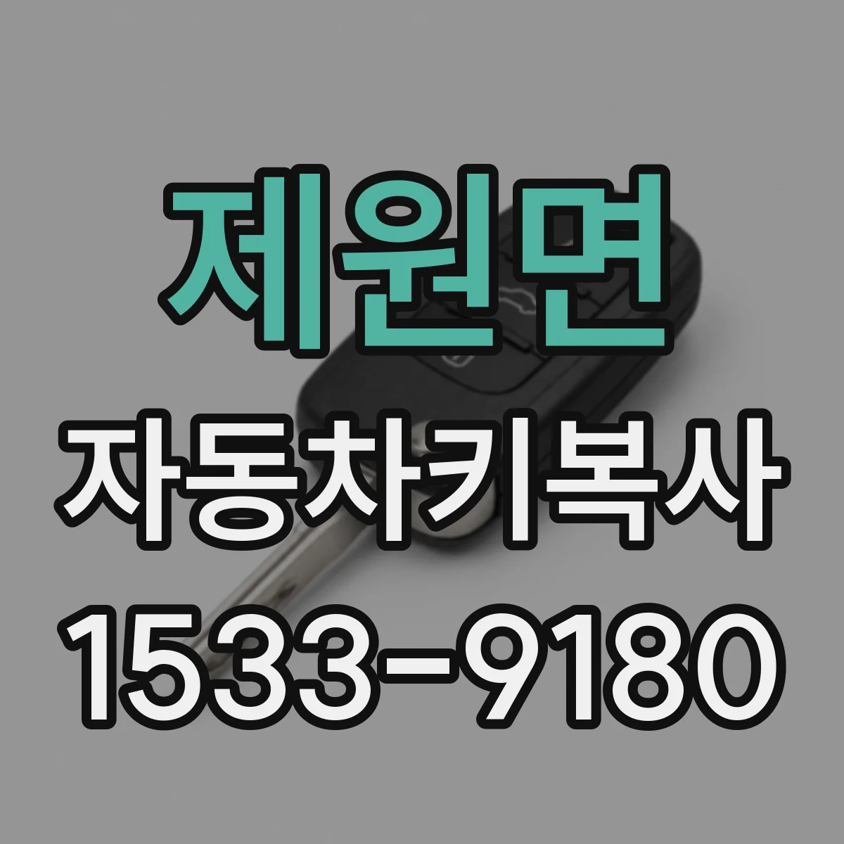 제원면 자동차키복사 키 찾기 실패 시 칩 재인식 진행 과정