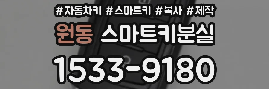 원동 스마트키분실