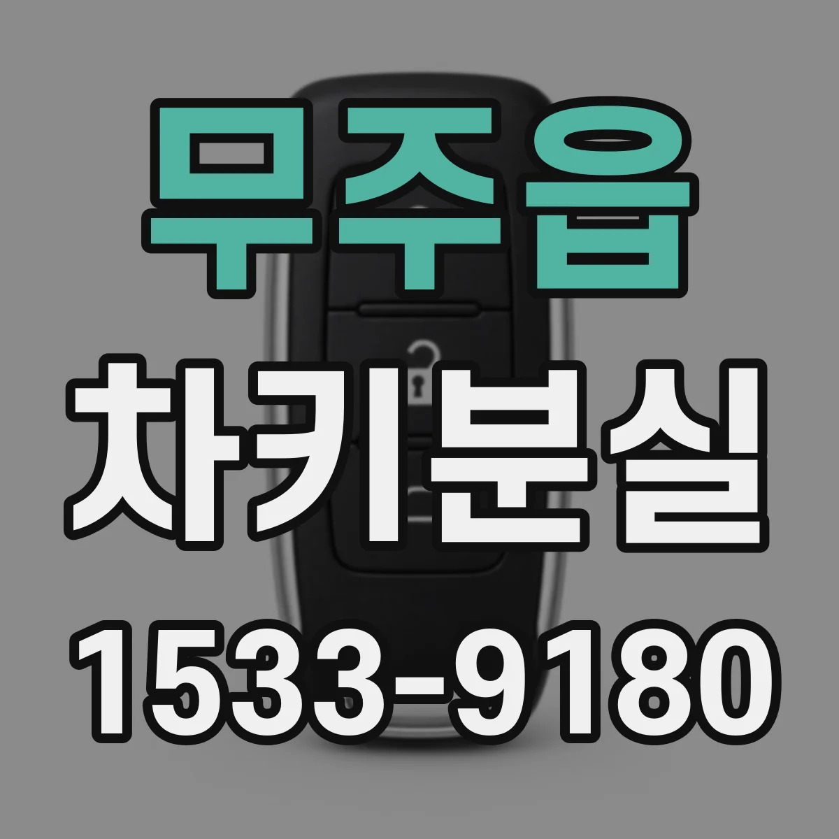 무주읍 차키분실