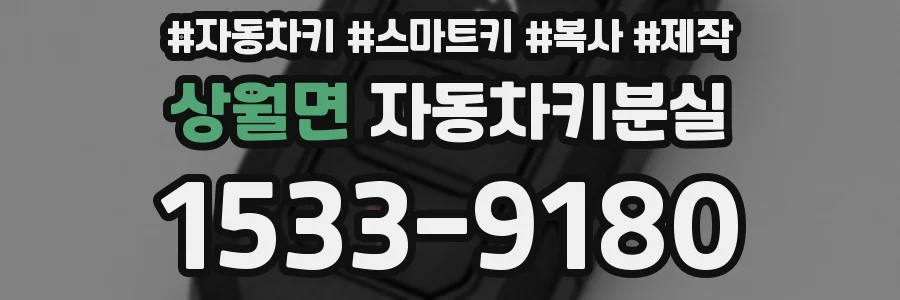 상월면 자동차키분실