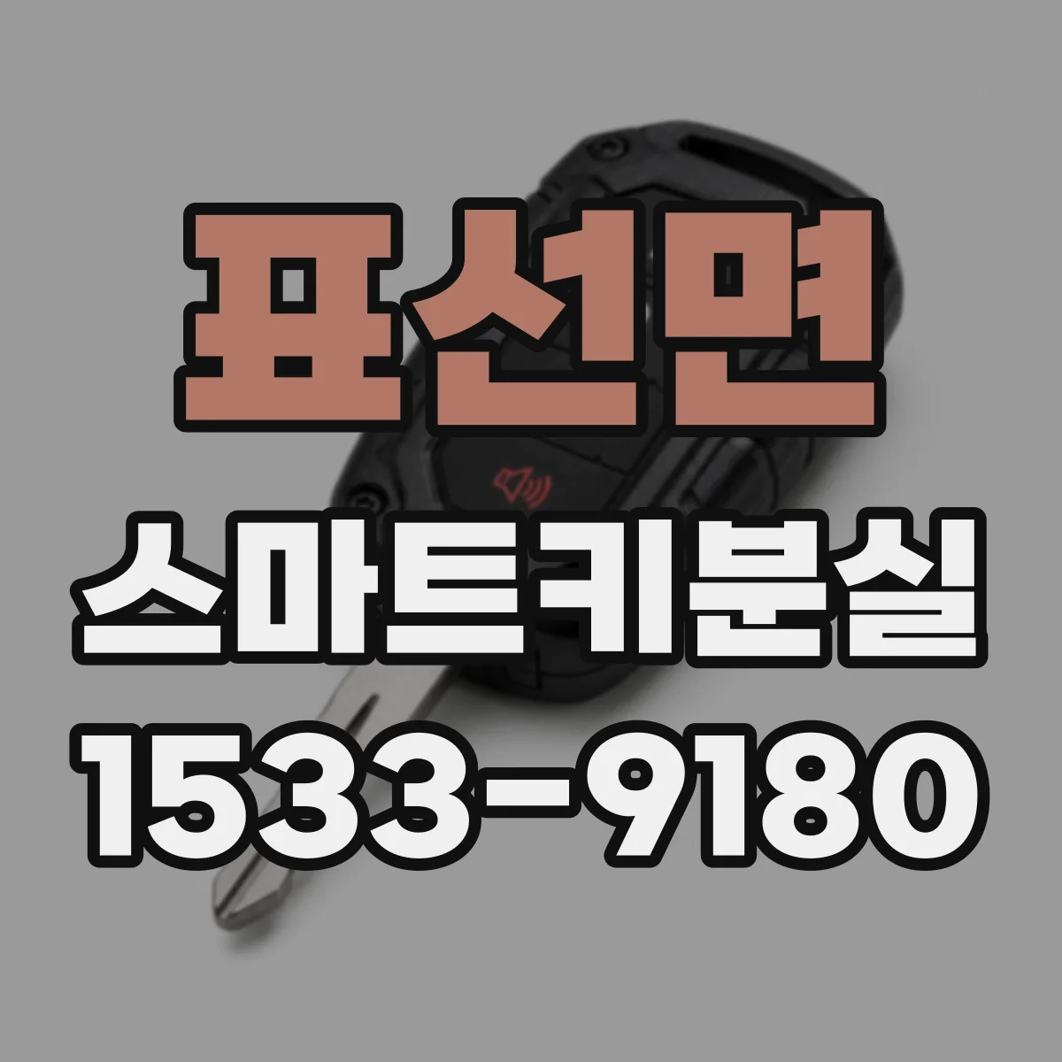 표선면 스마트키분실
