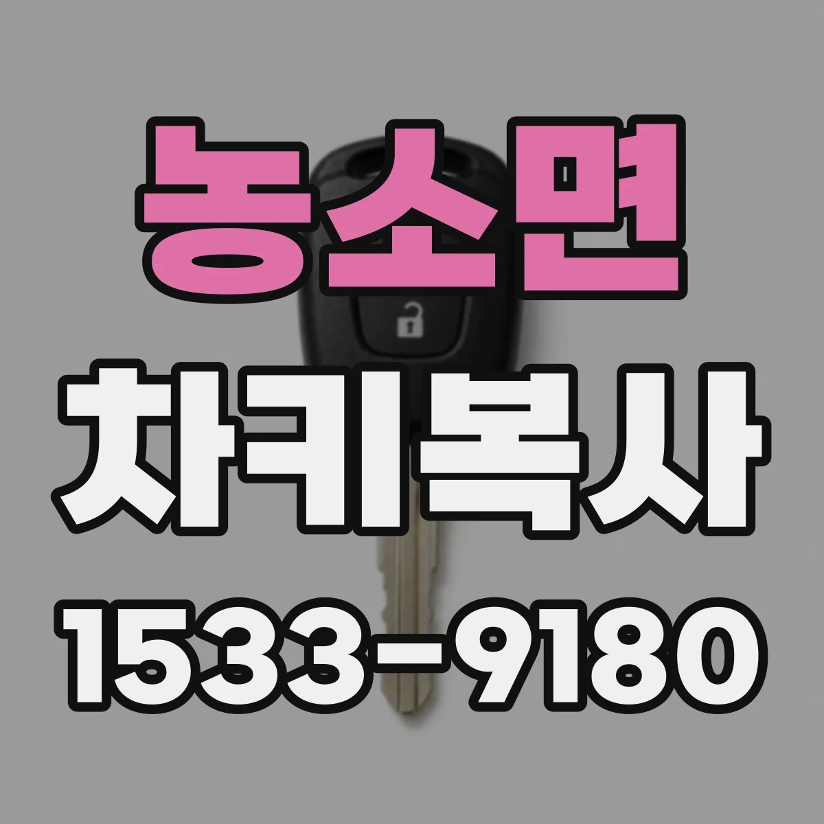 농소면 차키복사