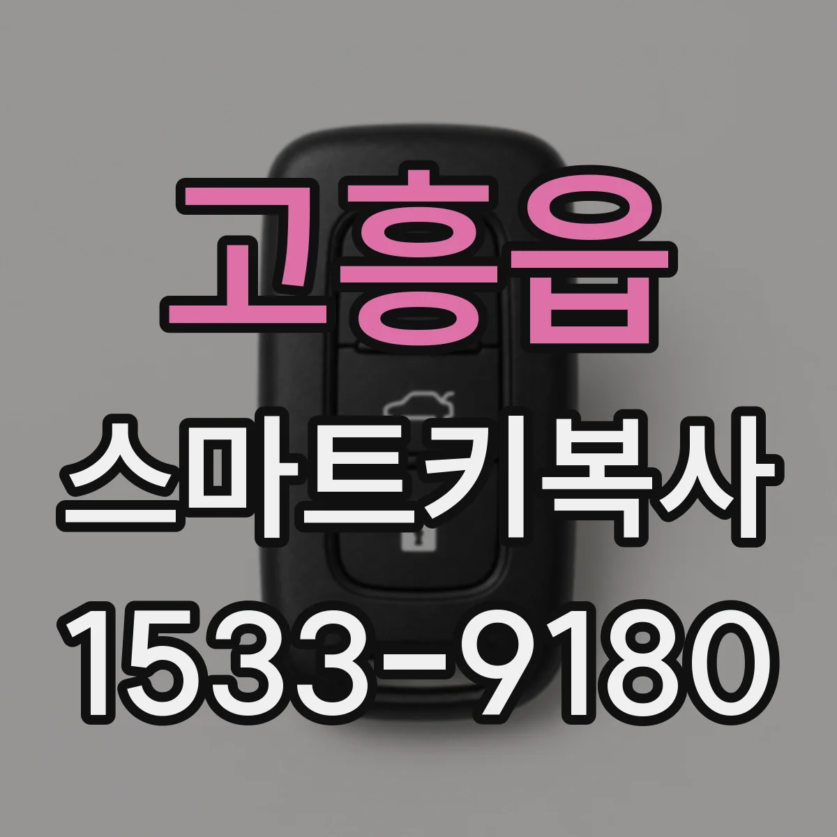 고흥읍 스마트키복사