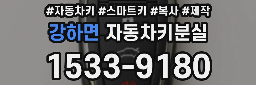 강하면 자동차키분실