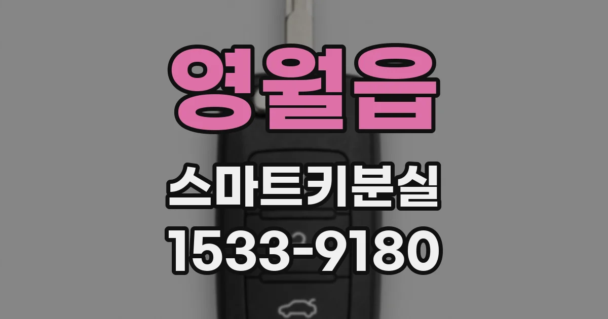 영월읍 스마트키분실