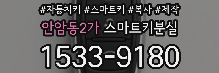 안암동2가 스마트키분실
