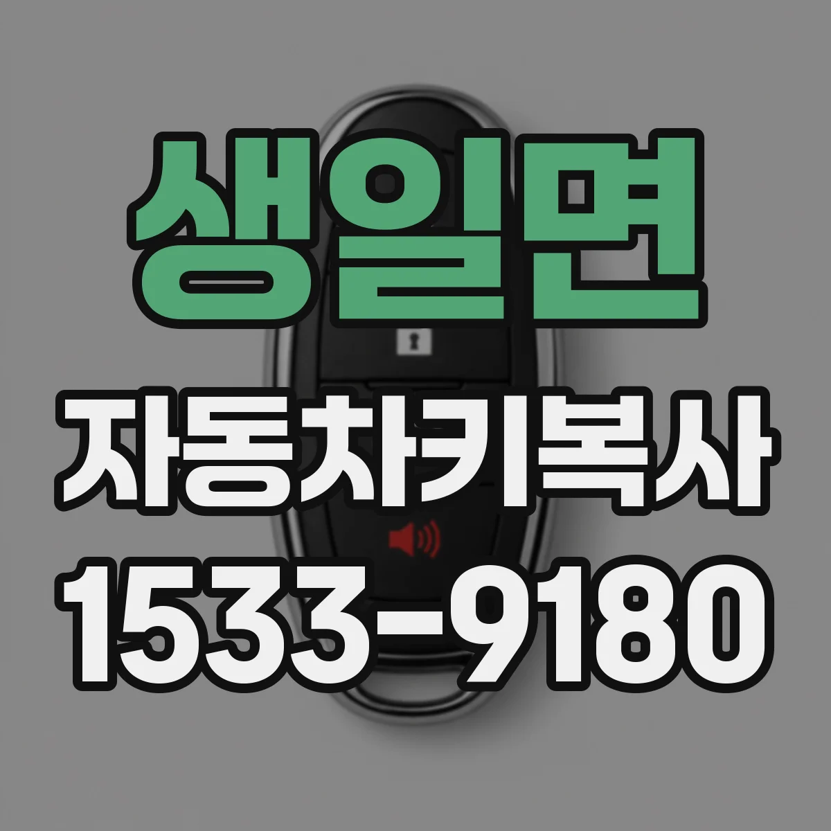 생일면 자동차키복사 이모빌라이저 재등록 전 준비해야 할 사항