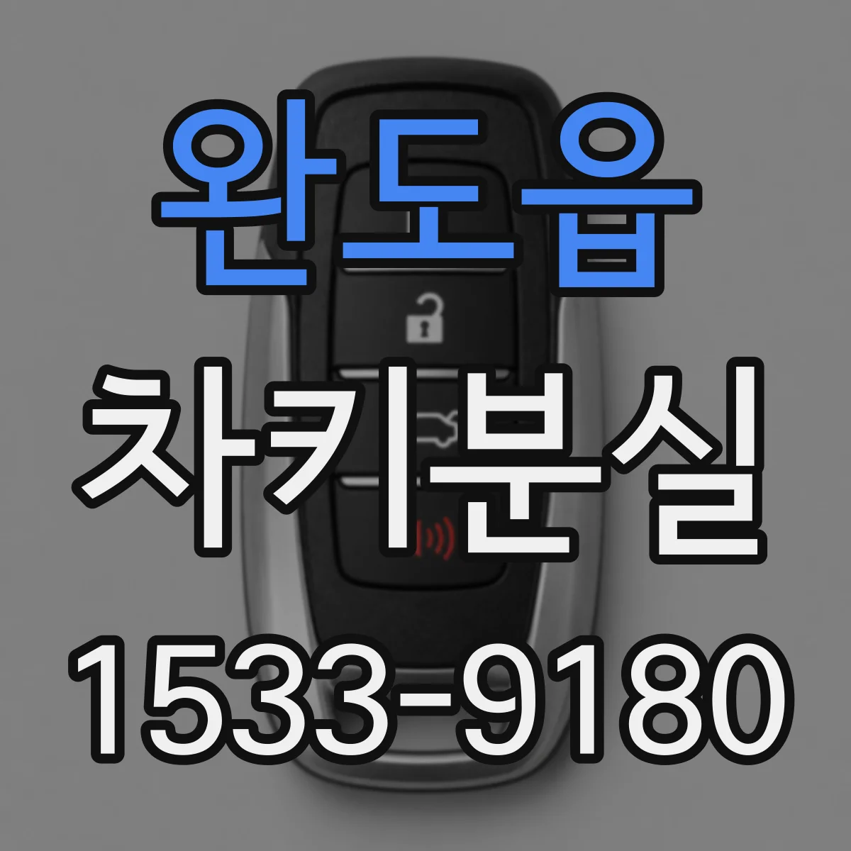 완도읍 차키분실