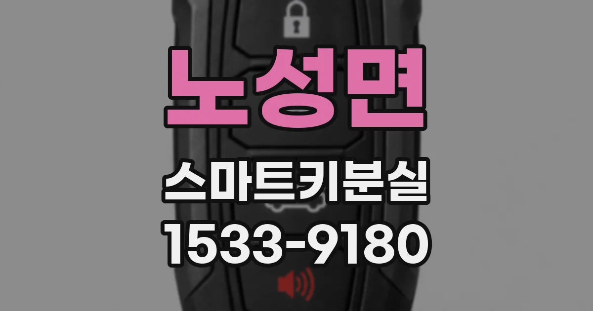노성면 스마트키분실