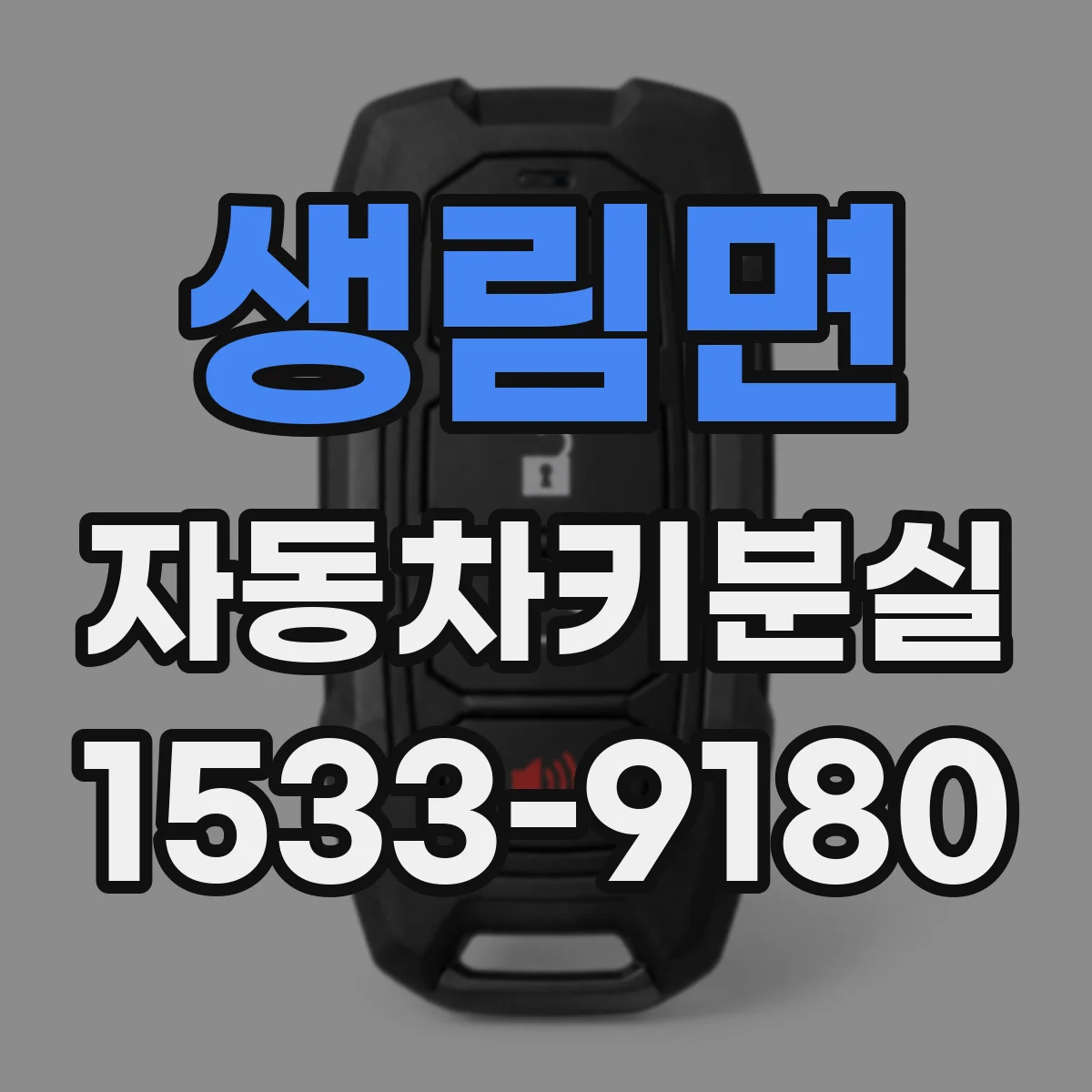 생림면 자동차키분실