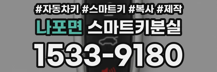나포면 스마트키분실