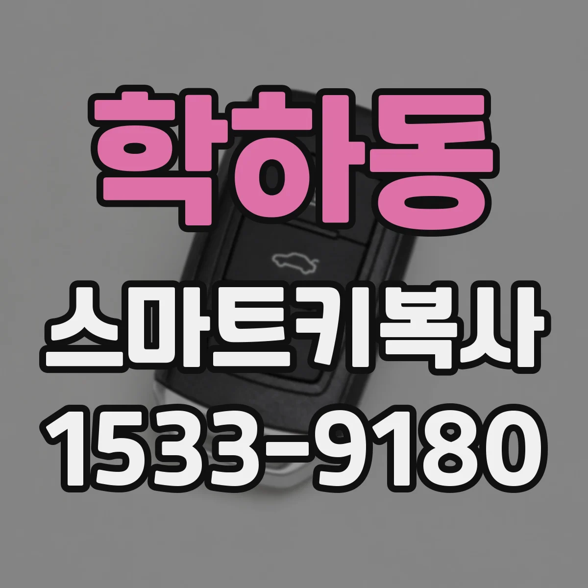 학하동 스마트키복사