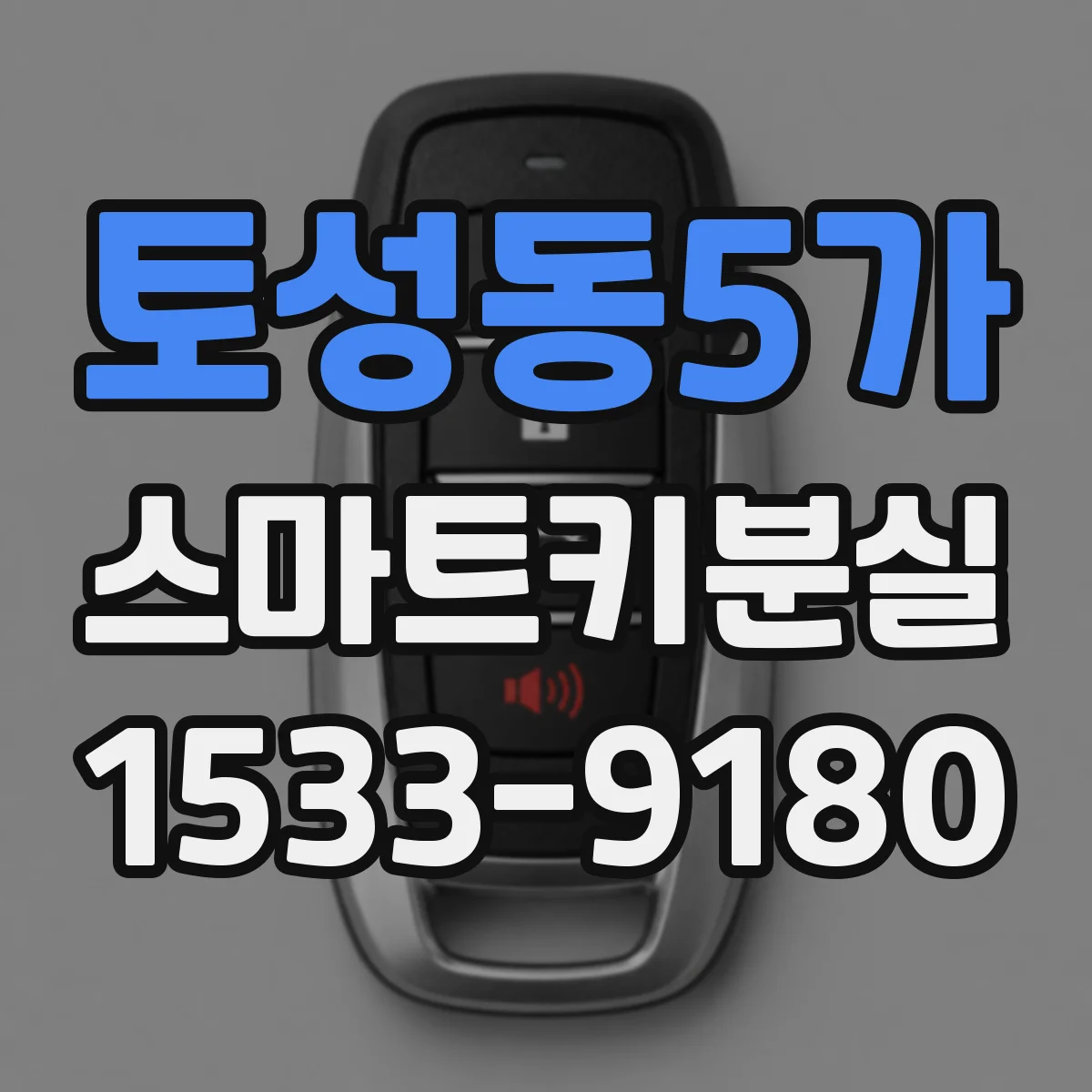 토성동5가 스마트키분실