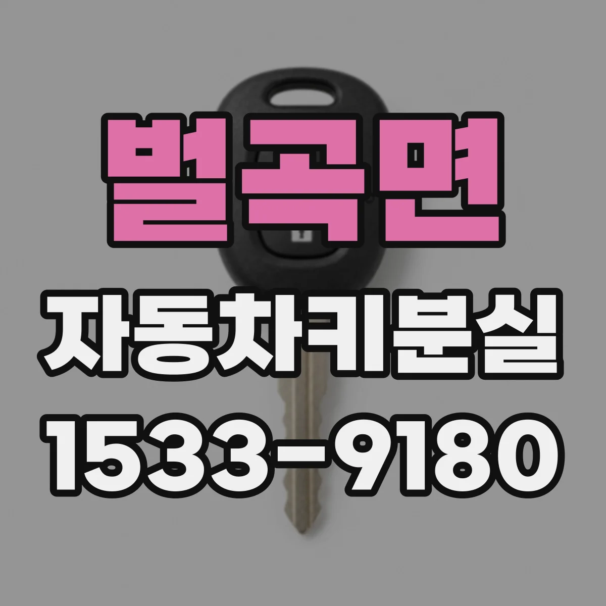 벌곡면 자동차키분실