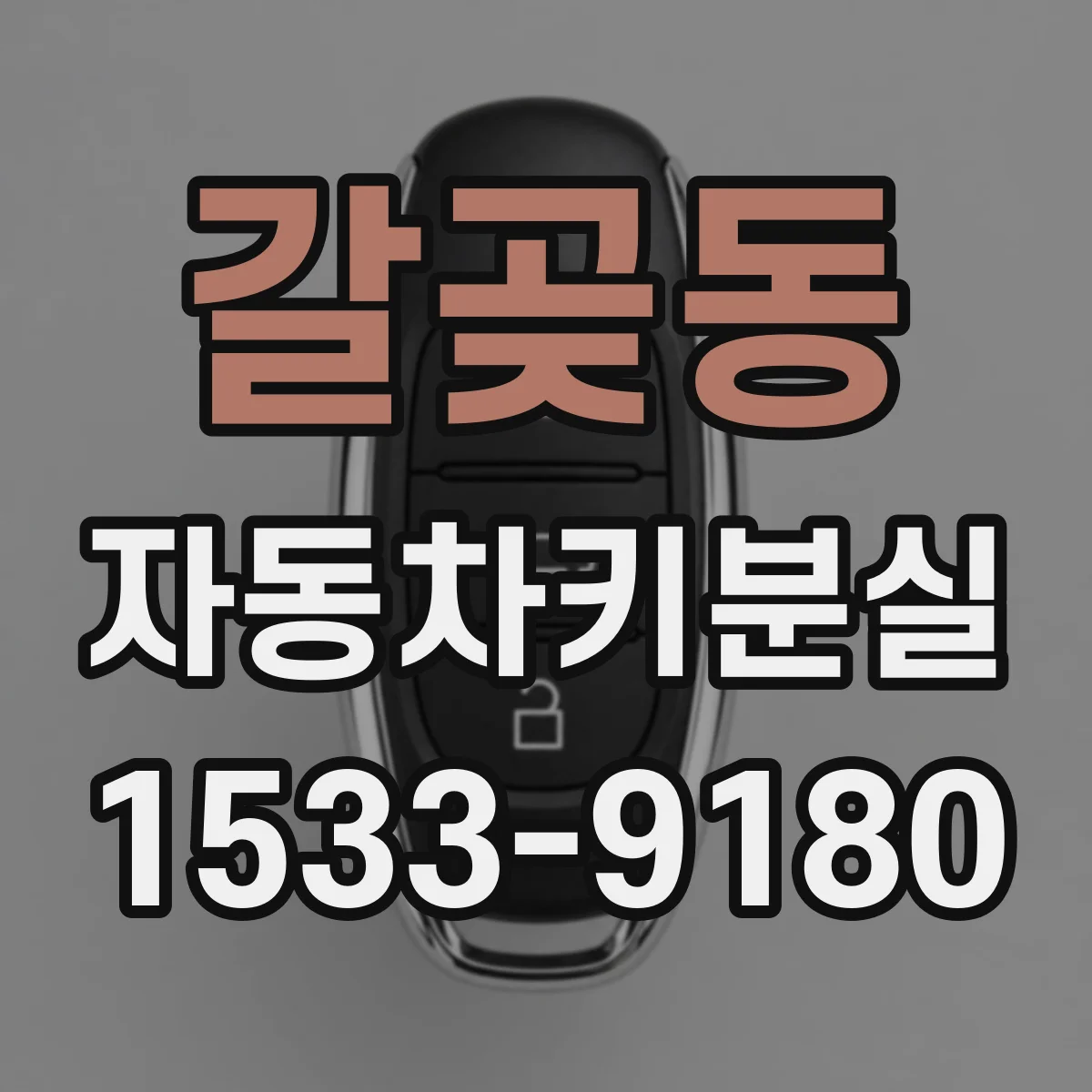 갈곶동 자동차키분실