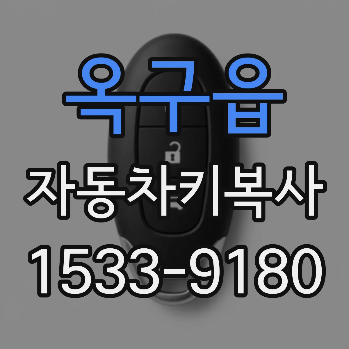 옥구읍 자동차키복사