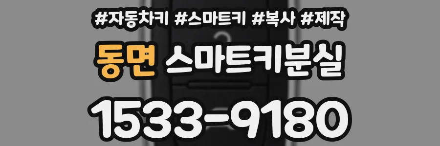 동면 스마트키분실
