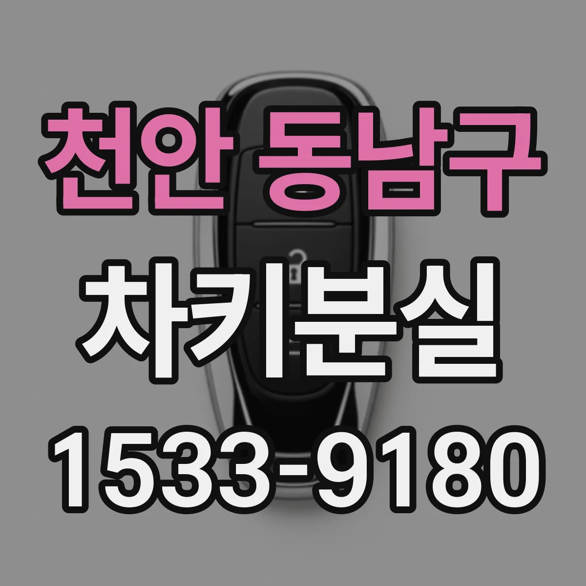 천안 동남구 차키분실