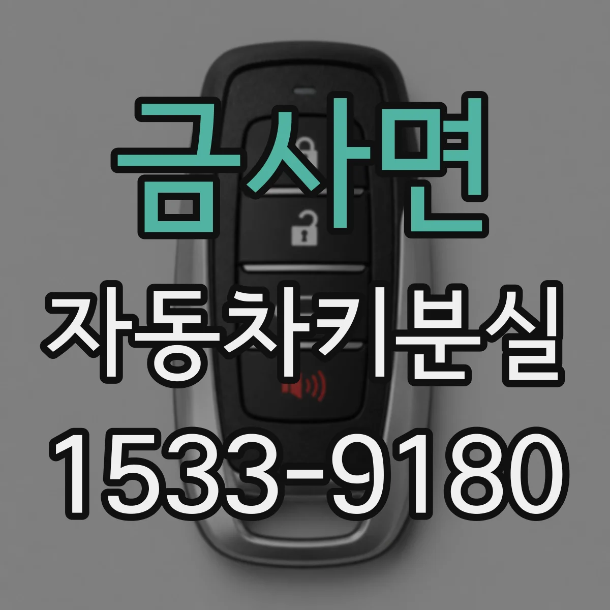 금사면 자동차키분실