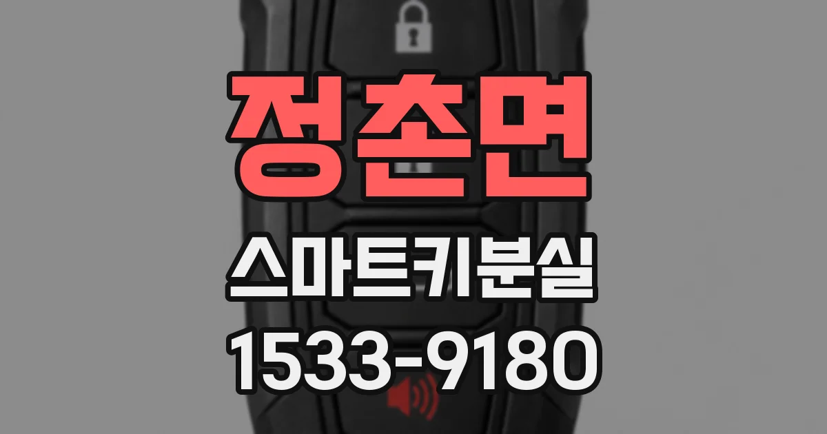 정촌면 스마트키분실