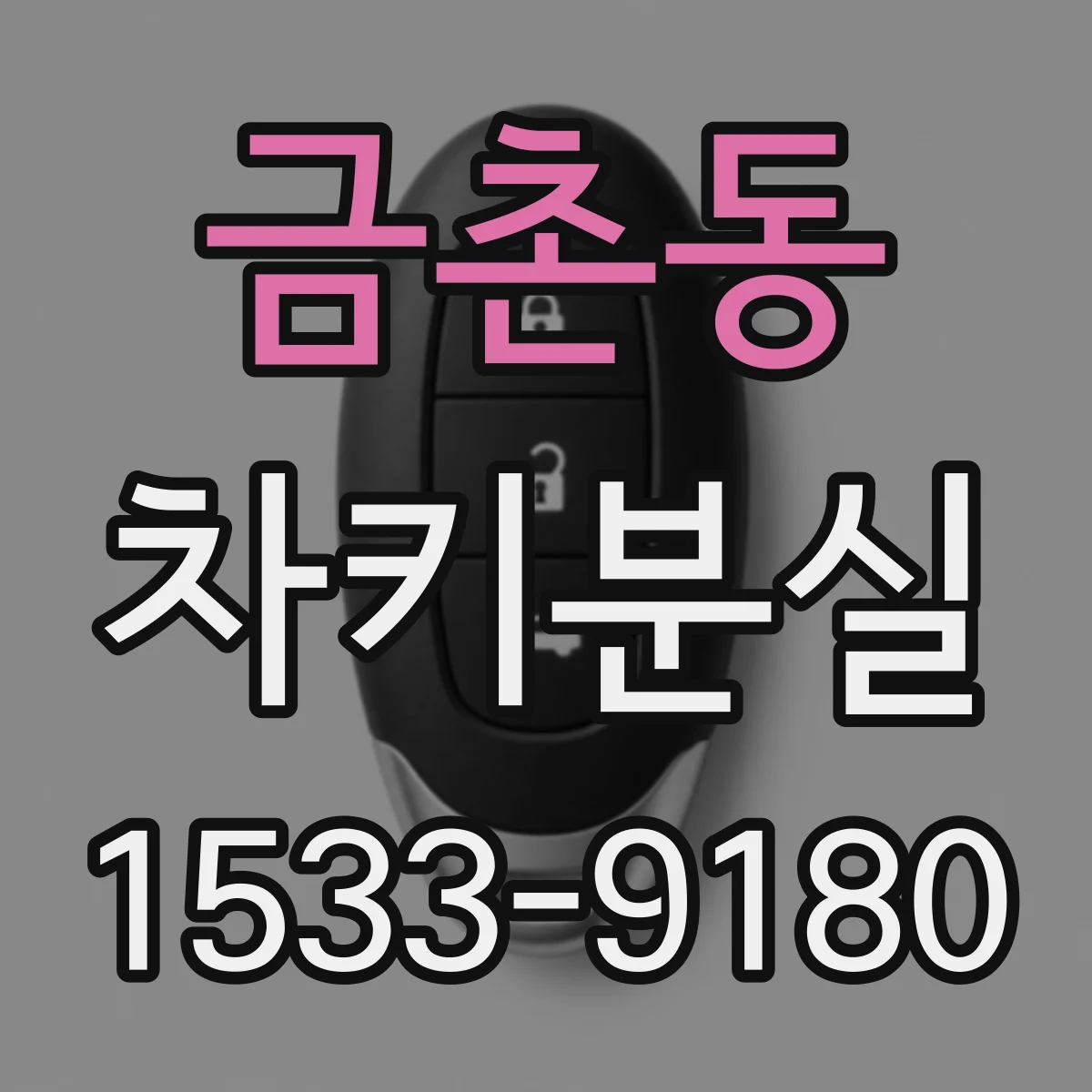 금촌동 차키분실