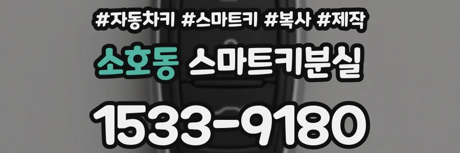 소호동 스마트키분실