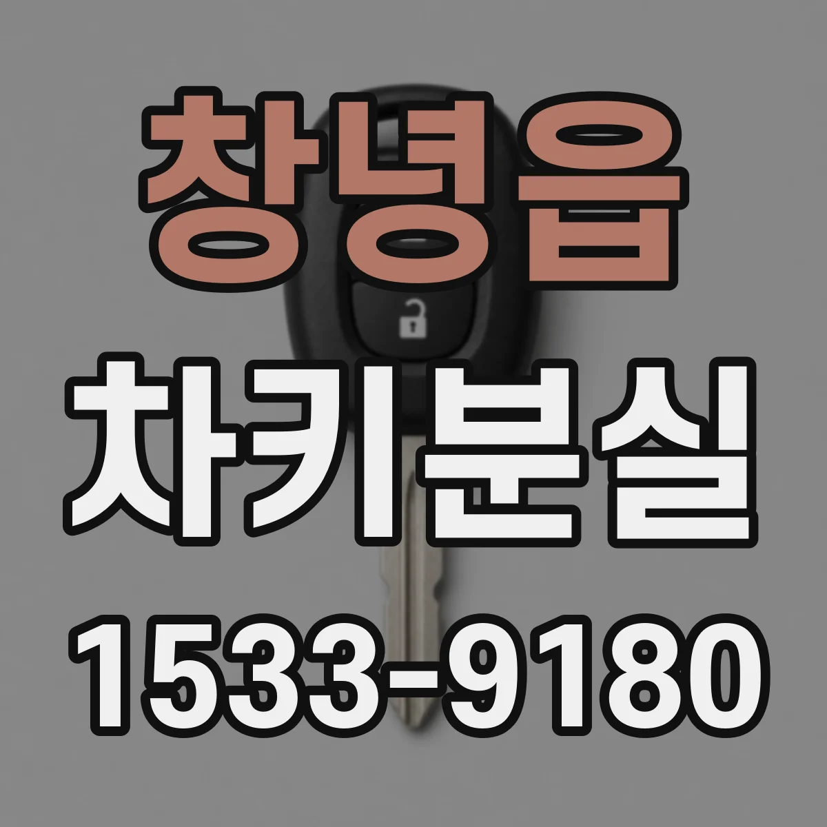창녕읍 차키분실