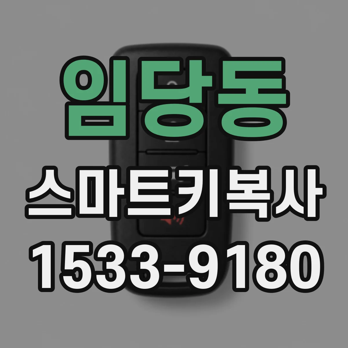 임당동 스마트키복사